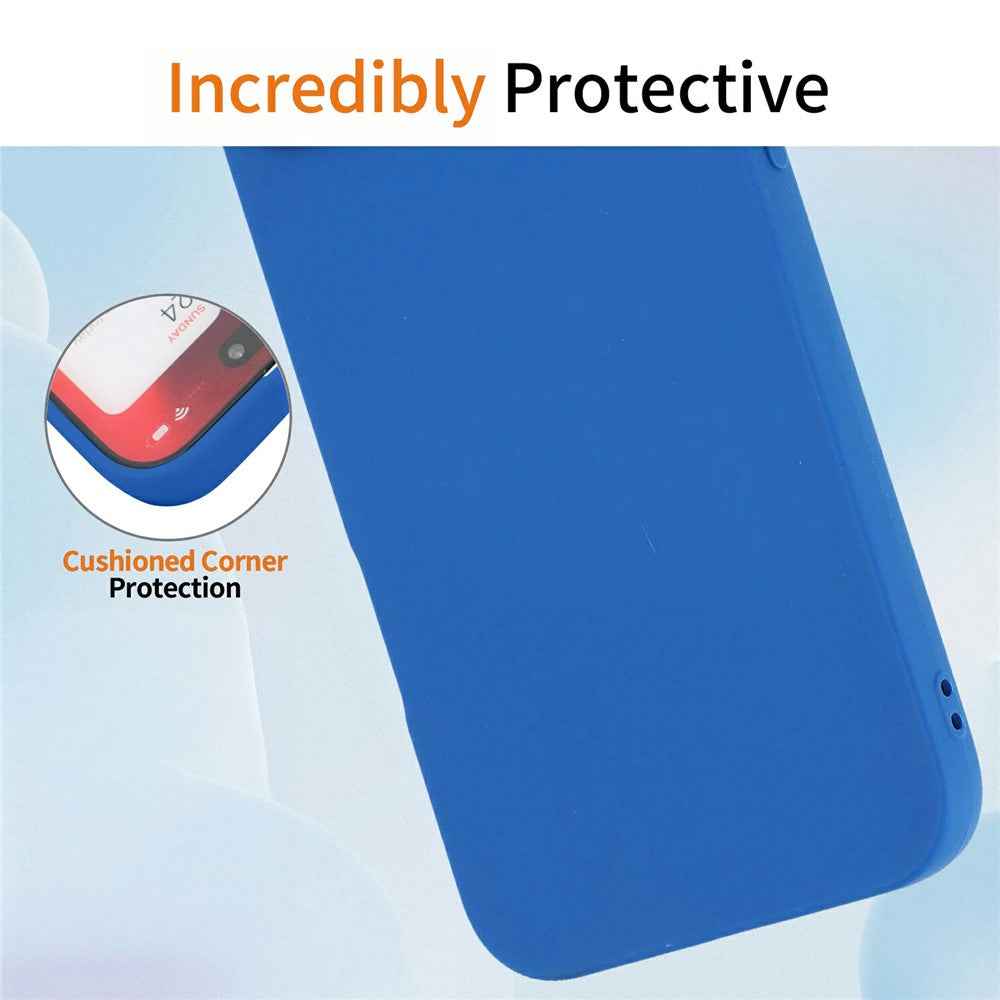 For Xiaomi 17 Pro Case Precise Camera Cutouts Soft TPU Shockproof Phone Cover - Dark Blue