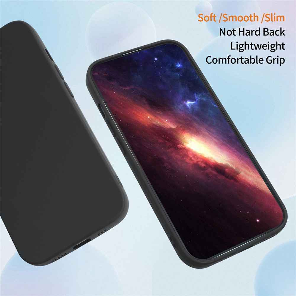 For Xiaomi 17 Pro Case Precise Camera Cutouts Soft TPU Shockproof Phone Cover - Black