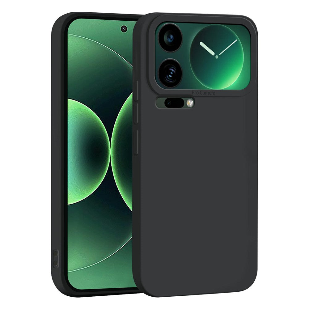 For Xiaomi 17 Pro Max Case Precise Camera Cutouts Soft TPU Shockproof Phone Cover - Blue
