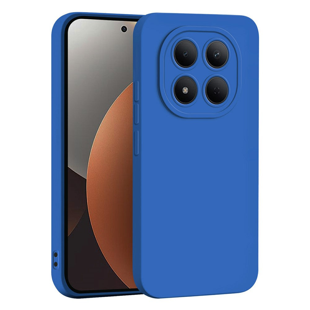 For Xiaomi Redmi Note 15 Pro 4G (Global) Case Precise Camera Cutouts Soft TPU Shockproof Phone Cover - Dark Blue