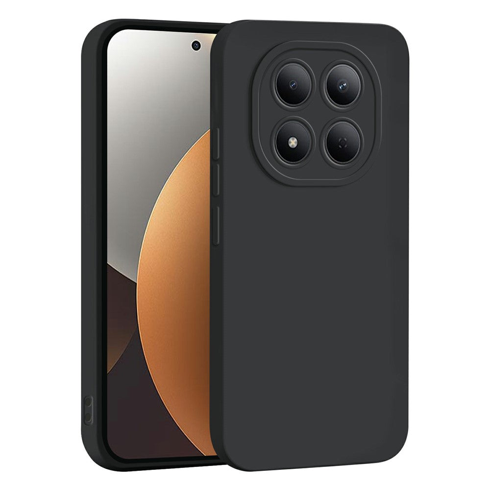 For Xiaomi Redmi Note 15 Pro 4G (Global) Case Precise Camera Cutouts Soft TPU Shockproof Phone Cover - Black