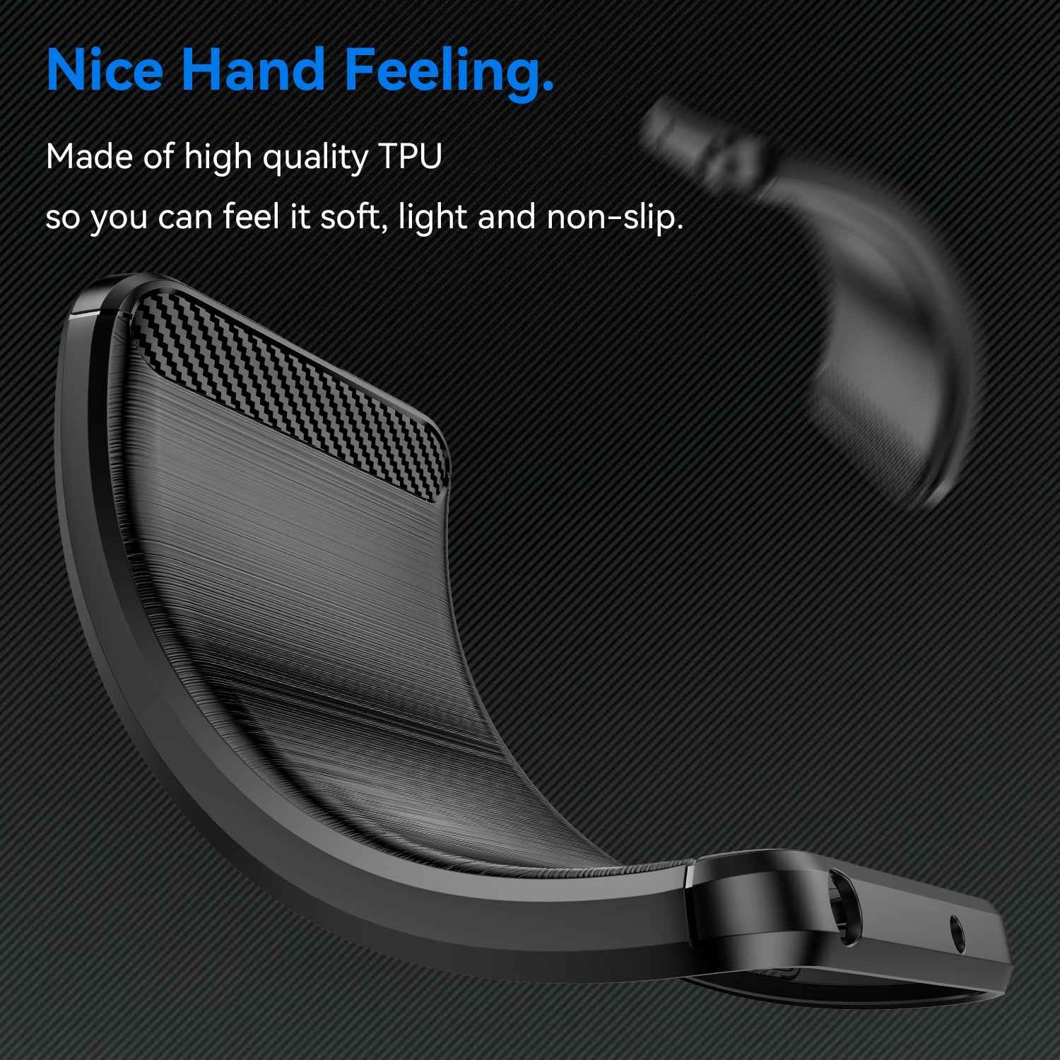 For Xiaomi 17 Ultra 5G Case with Tempered Glass WANLONFENG LS Series Brushed Texture TPU Phone Cover - Black