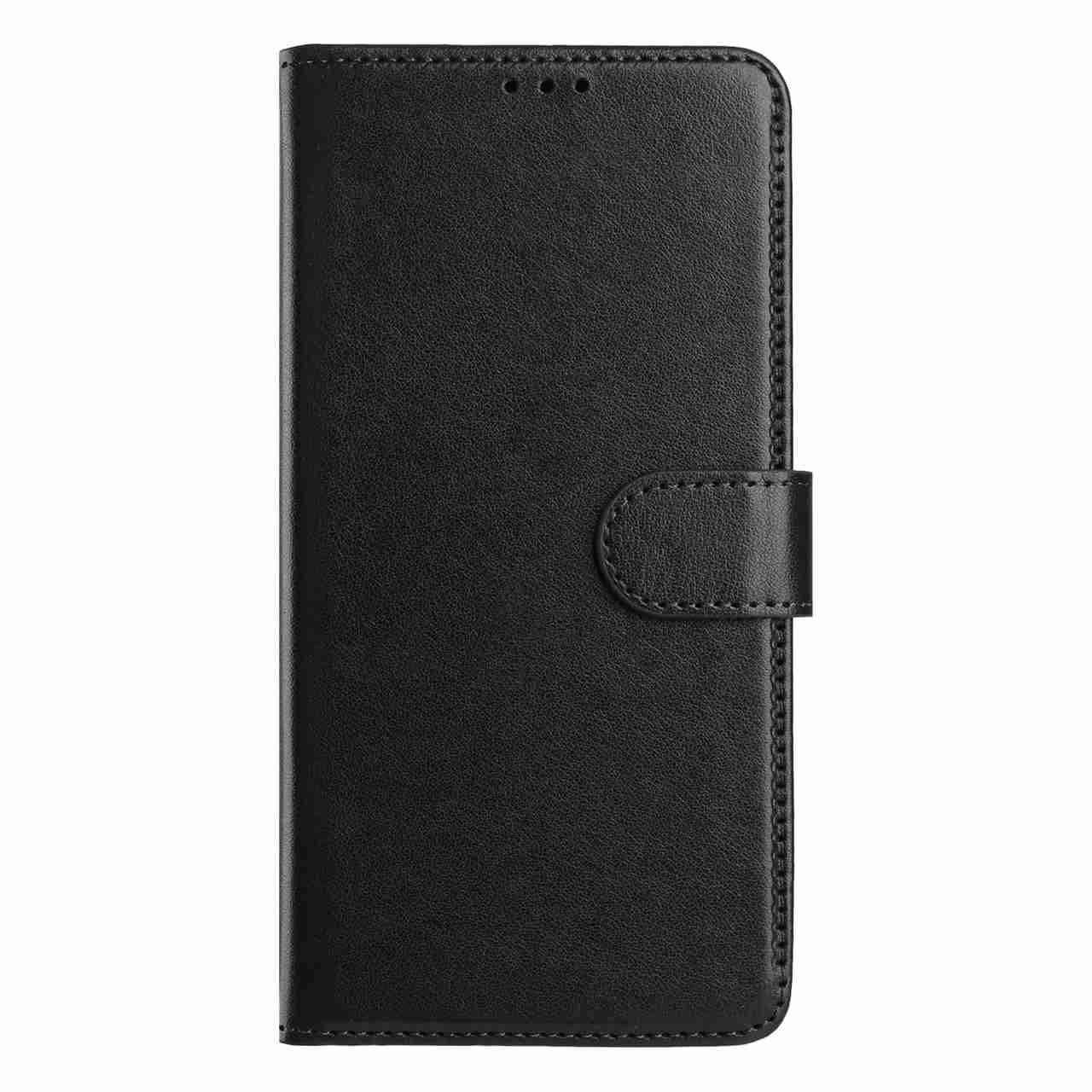 For Xiaomi Redmi Note 15 Pro 4G (Global) Wallet Phone Case Stand PU Leather Folio Flip Cover with 8 Card Slot - Black