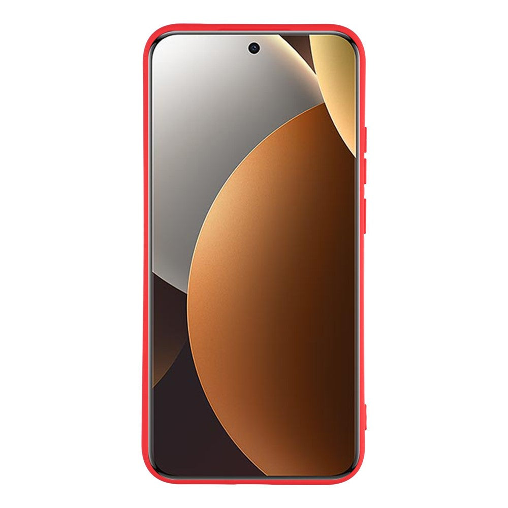 For Xiaomi Redmi Note 15 Pro 5G (Global) Case Arc Edge 2.0mm TPU Protective Phone Cover - Red
