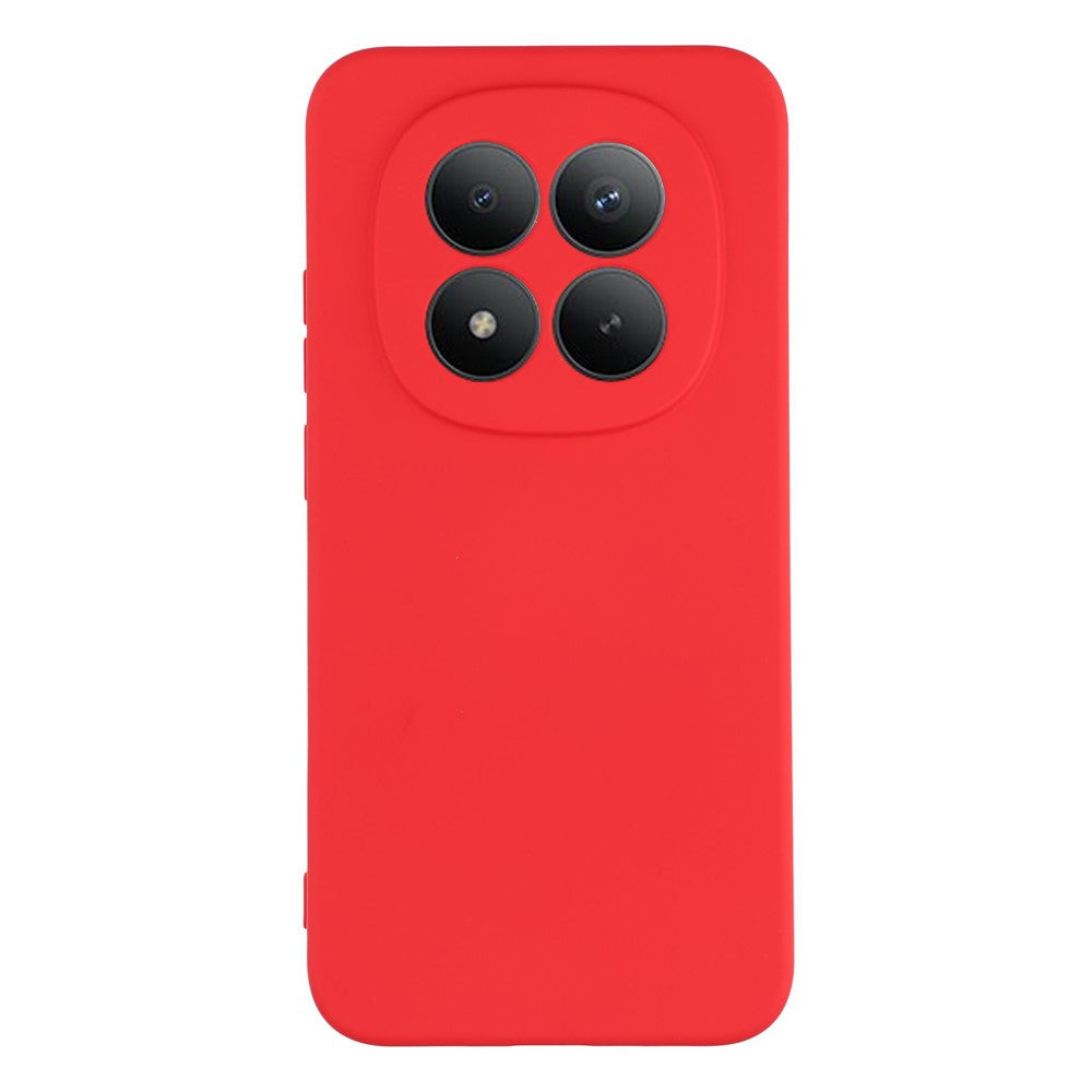 Phone Case For Xiaomi Poco M8 Pro 5G  /  Redmi Note 15 Pro+ 5G (Global) Arc Edge 2.0mm TPU Protective Phone Cover - Red