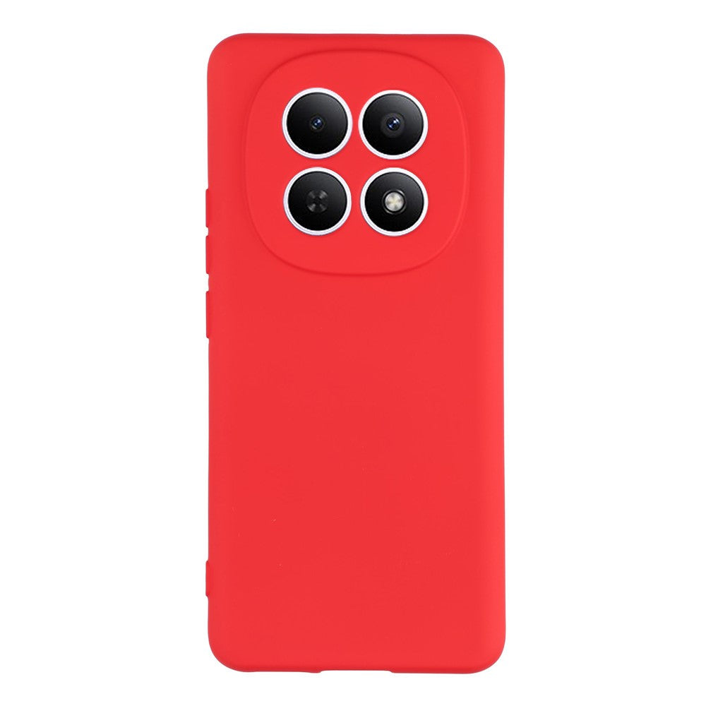 Phone Case For Xiaomi Redmi Note 15 5G (Global)  /  15 4G (Global) Arc Edge 2.0mm TPU Protective Phone Cover - Red