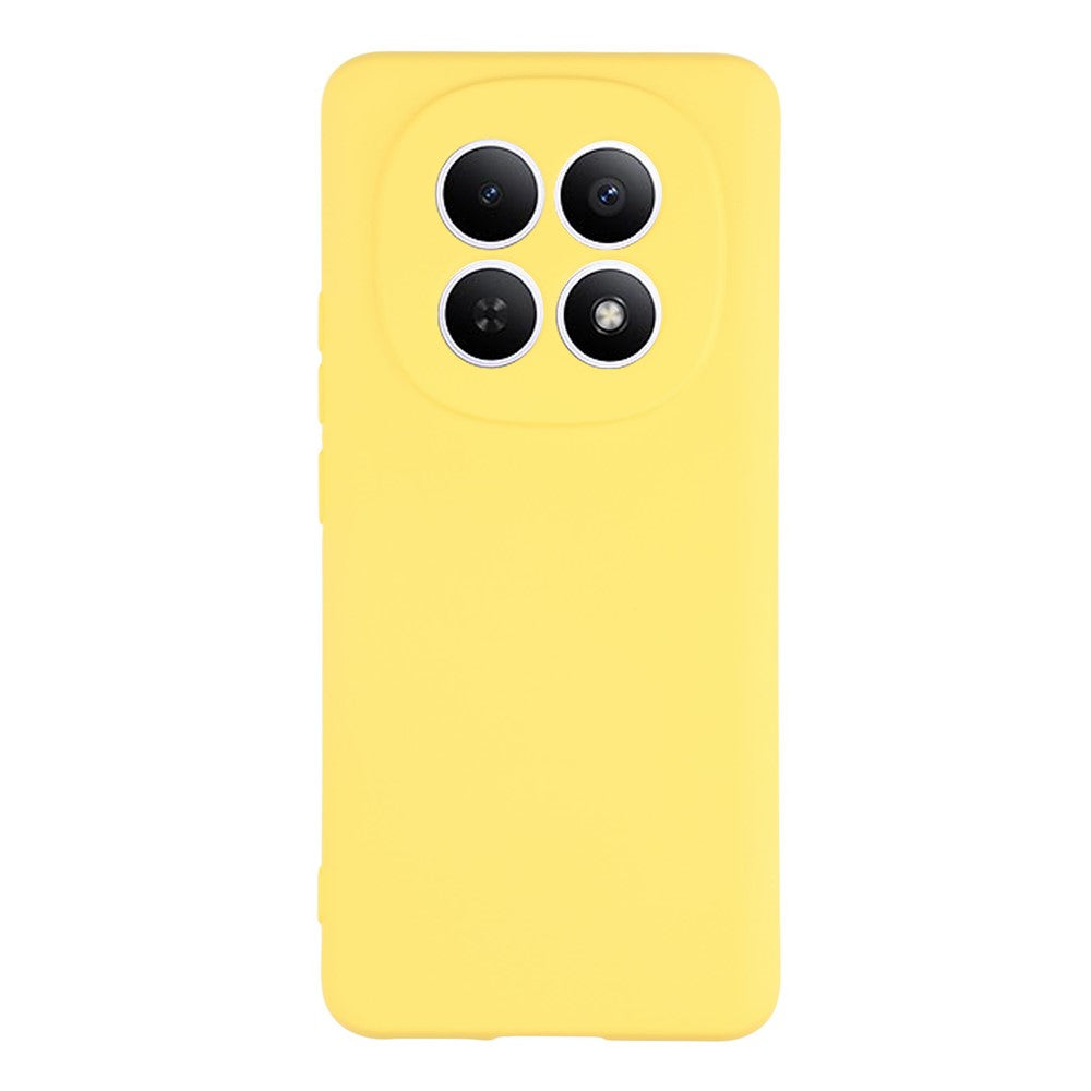 Phone Case For Xiaomi Redmi Note 15 5G (Global)  /  15 4G (Global) Arc Edge 2.0mm TPU Protective Phone Cover - Yellow