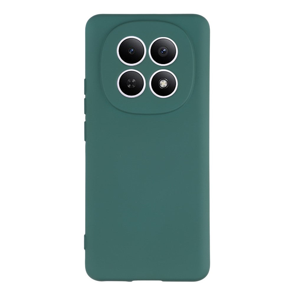 Phone Case For Xiaomi Redmi Note 15 5G (Global)  /  15 4G (Global) Arc Edge 2.0mm TPU Protective Phone Cover - Midnight Green