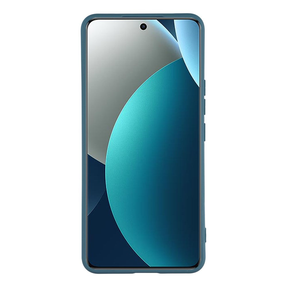 For Xiaomi Redmi Note 15 Pro 4G (Global) Case Arc Edge 2.0mm TPU Protective Phone Cover - Blue