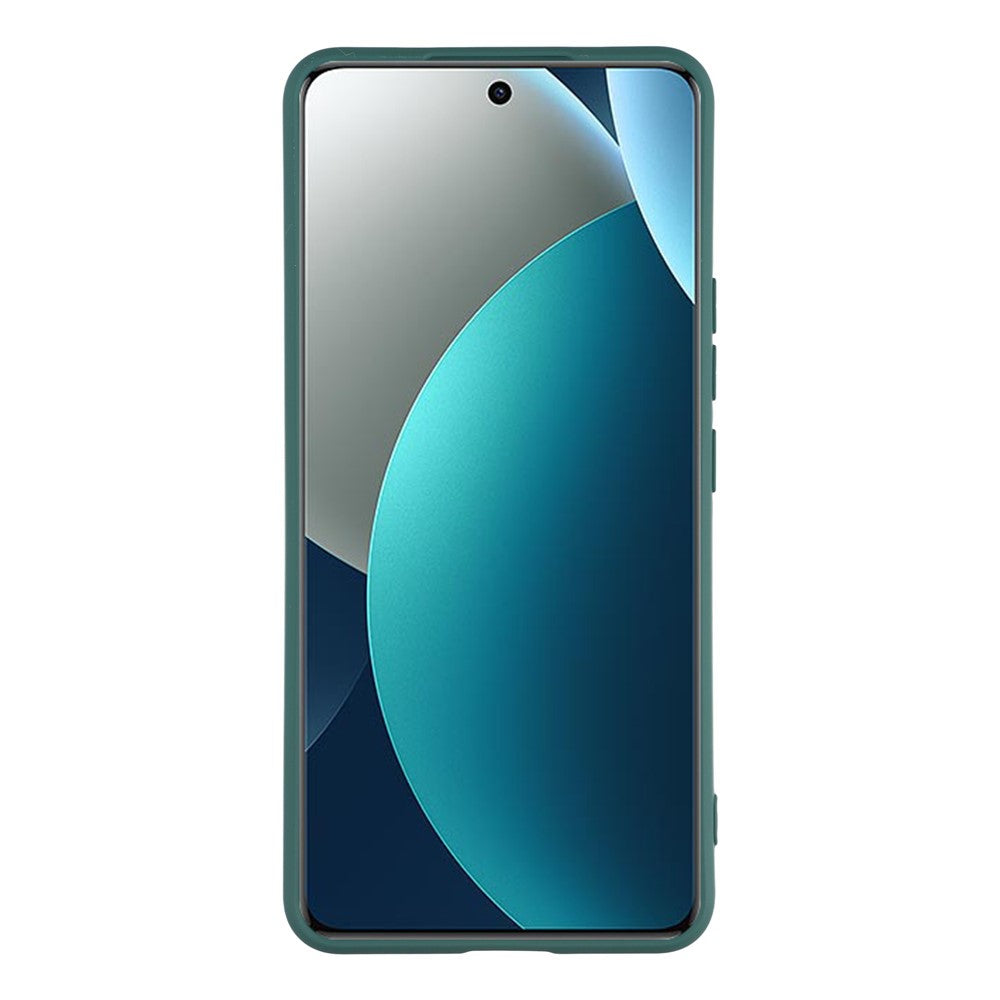 For Xiaomi Redmi Note 15 Pro 4G (Global) Case Arc Edge 2.0mm TPU Protective Phone Cover - Midnight Green