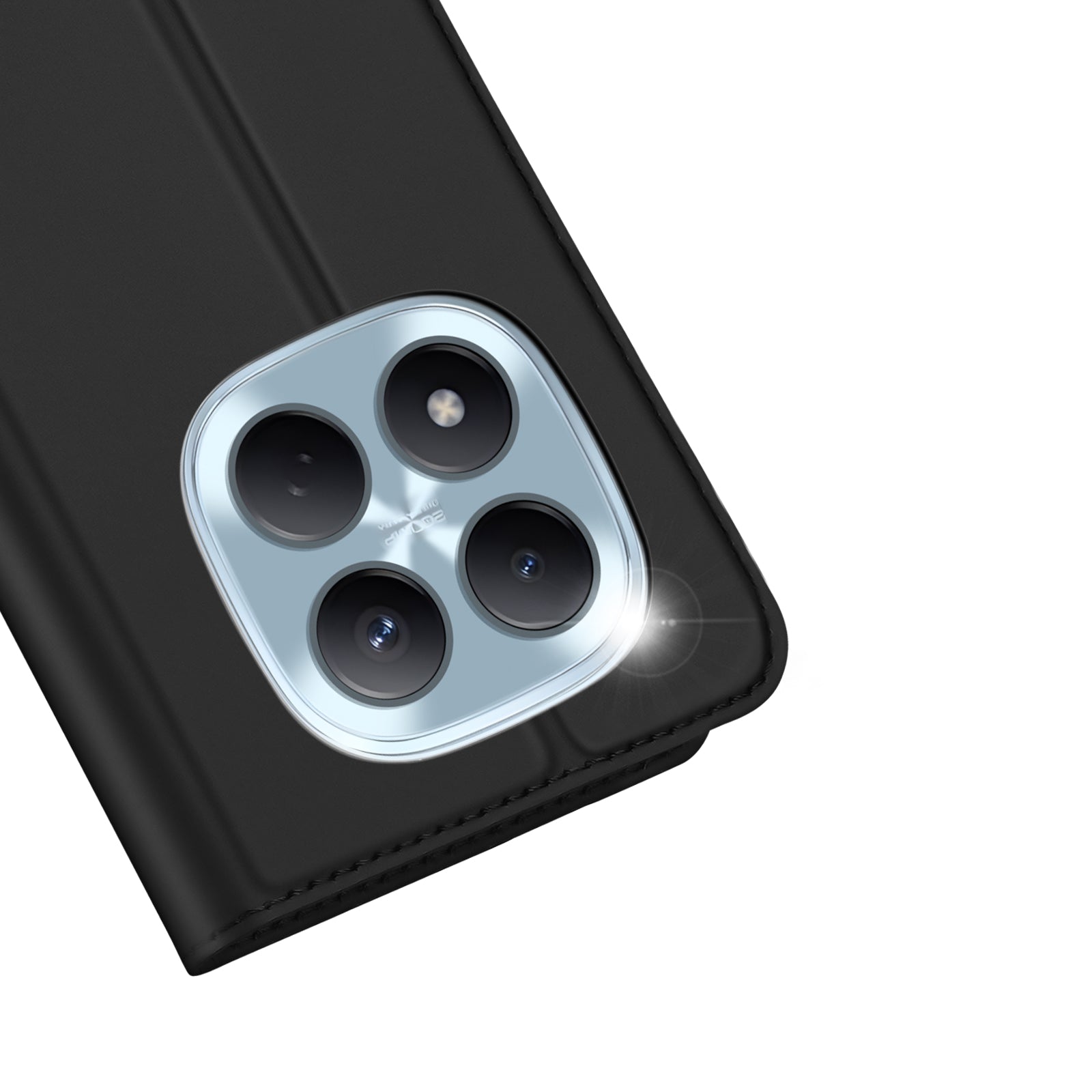 For Xiaomi Redmi Note 15 Pro 4G (Global) Case DUX DUCIS Skin Pro Series Leather Stand Cover Card Holder - Black