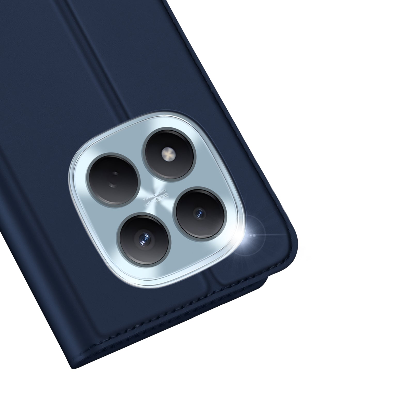 For Xiaomi Redmi Note 15 Pro 4G (Global) Case DUX DUCIS Skin Pro Series Leather Stand Cover Card Holder - Blue