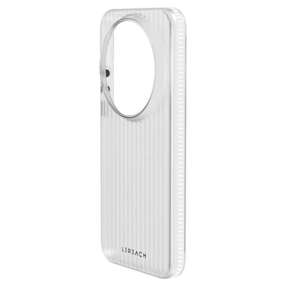 LEREACH TOC Series for Xiaomi 17 Ultra 5G Case Flowing Grid PC Phone Cover - White