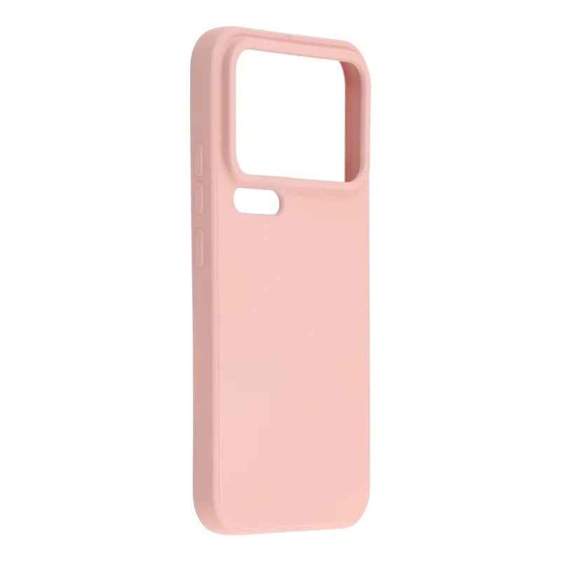 For Xiaomi 17 Pro Phone Case WANLONFENG RB2 Series TPU Back Cover with Tempered Glass - Pink
