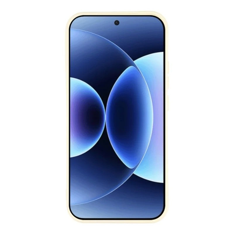 For Xiaomi 17 Pro Max Phone Case WANLONFENG RB2 Series TPU Back Cover with Tempered Glass - White