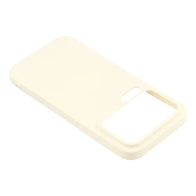 For Xiaomi 17 Pro Max Phone Case WANLONFENG RB2 Series TPU Back Cover with Tempered Glass - White