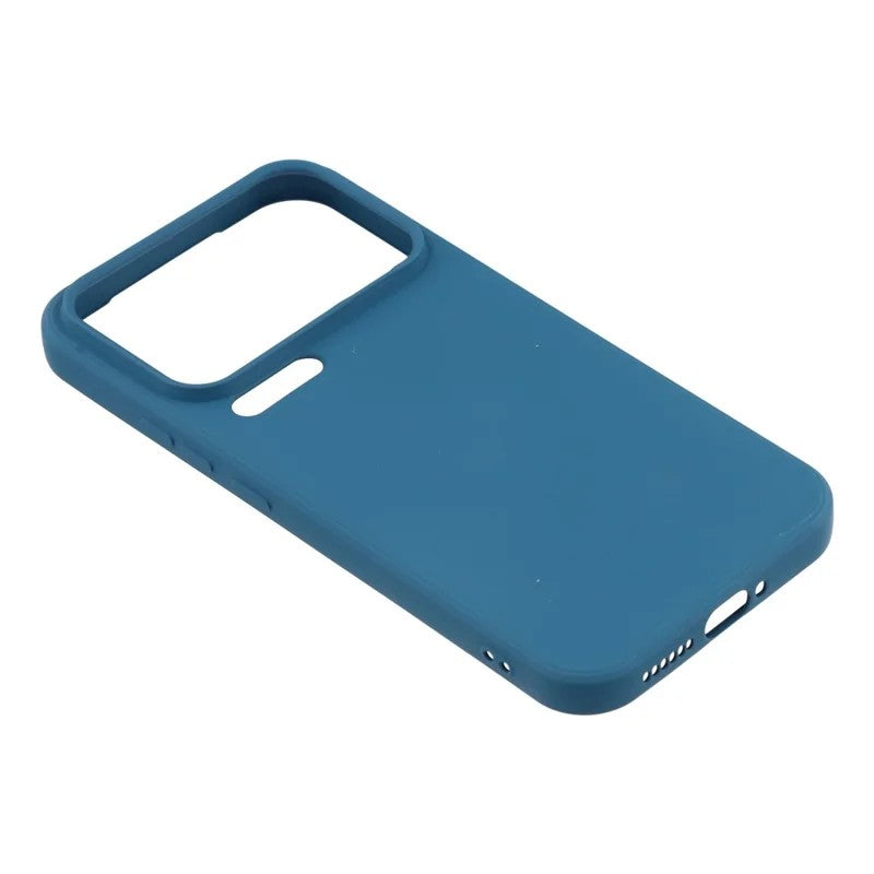 For Xiaomi 17 Pro Max Phone Case WANLONFENG RB2 Series TPU Back Cover with Tempered Glass - Sapphire