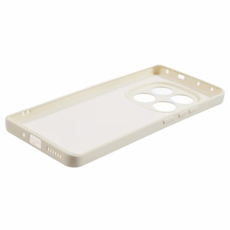 For Xiaomi Redmi Note 15 5G (Global) / Xiaomi Poco M8 5G Phone Case WANLONFENG RB2 Series TPU Back Cover with Tempered Glass - White