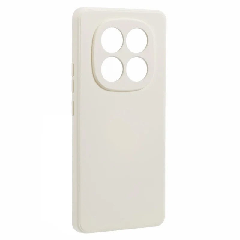 For Xiaomi Redmi Note 15 Pro+ 5G (Global) / Xiaomi Poco M8 Pro 5G Phone Case WANLONFENG RB2 Series TPU Back Cover with Tempered Glass - White