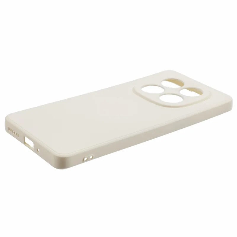 For Xiaomi Redmi Note 15 Pro+ 5G (Global) / Xiaomi Poco M8 Pro 5G Phone Case WANLONFENG RB2 Series TPU Back Cover with Tempered Glass - White