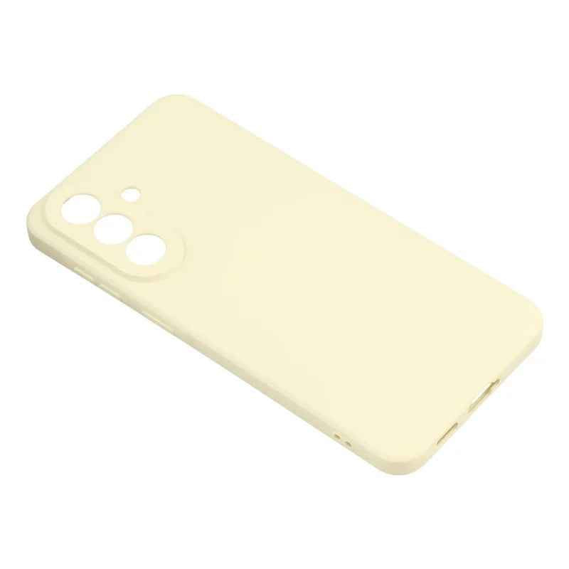For Samsung Galaxy A57 5G Phone Case WANLONFENG RB2 Series TPU Back Cover with Tempered Glass - White