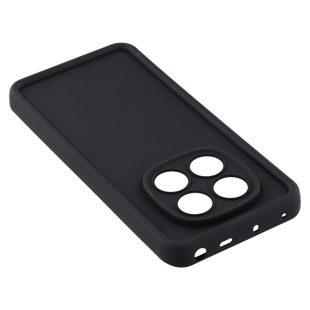 Phone Case For Xiaomi Poco M8 Pro 5G  /  Redmi Note 15 Pro+ 5G (Global) Grooved Design TPU Anti Slip Phone Cover - Black