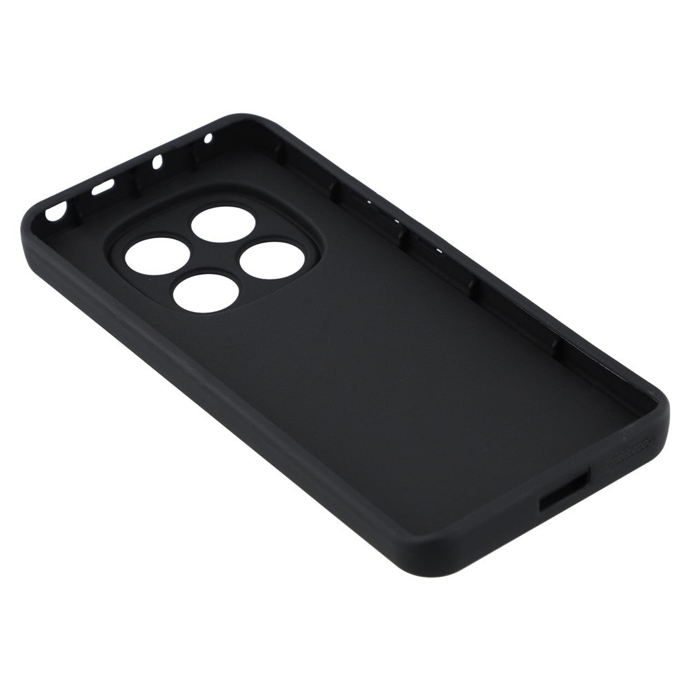 Phone Case For Xiaomi Poco M8 Pro 5G  /  Redmi Note 15 Pro+ 5G (Global) Grooved Design TPU Anti Slip Phone Cover - Black