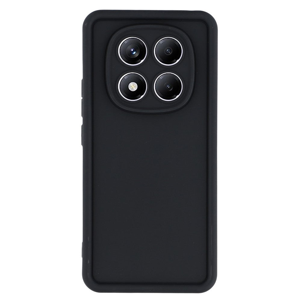 Phone Case For Xiaomi Poco M8 5G  /  Redmi Note 15 5G (Global)  /  15 4G (Global) Grooved Design TPU Anti Slip Phone Cover - Black