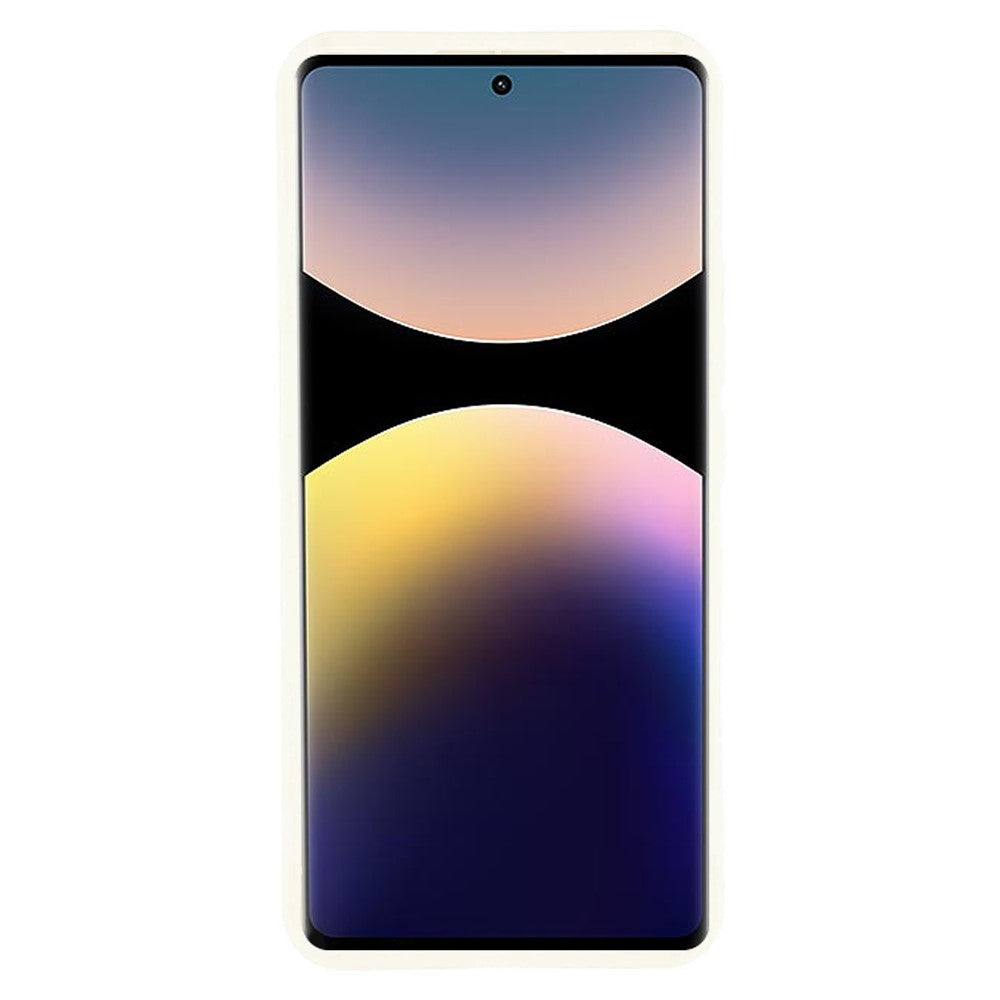 Phone Case For Xiaomi Poco M8 5G  /  Redmi Note 15 5G (Global)  /  15 4G (Global) Grooved Design TPU Anti Slip Phone Cover - Beige
