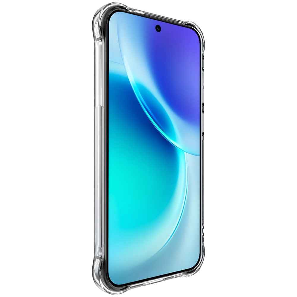 IMAK for vivo X300 5G Magnetic Case Airbag Shockproof Protection TPU Phone Cover - Transparent
