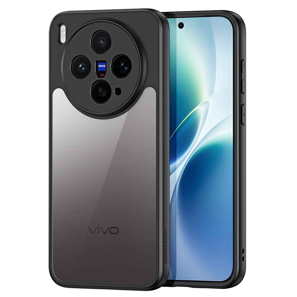 Dux Ducis For vivo X300s 5G Aimo Series PC + TPU Clear Back Phone Cover (REACH Certification) - Black