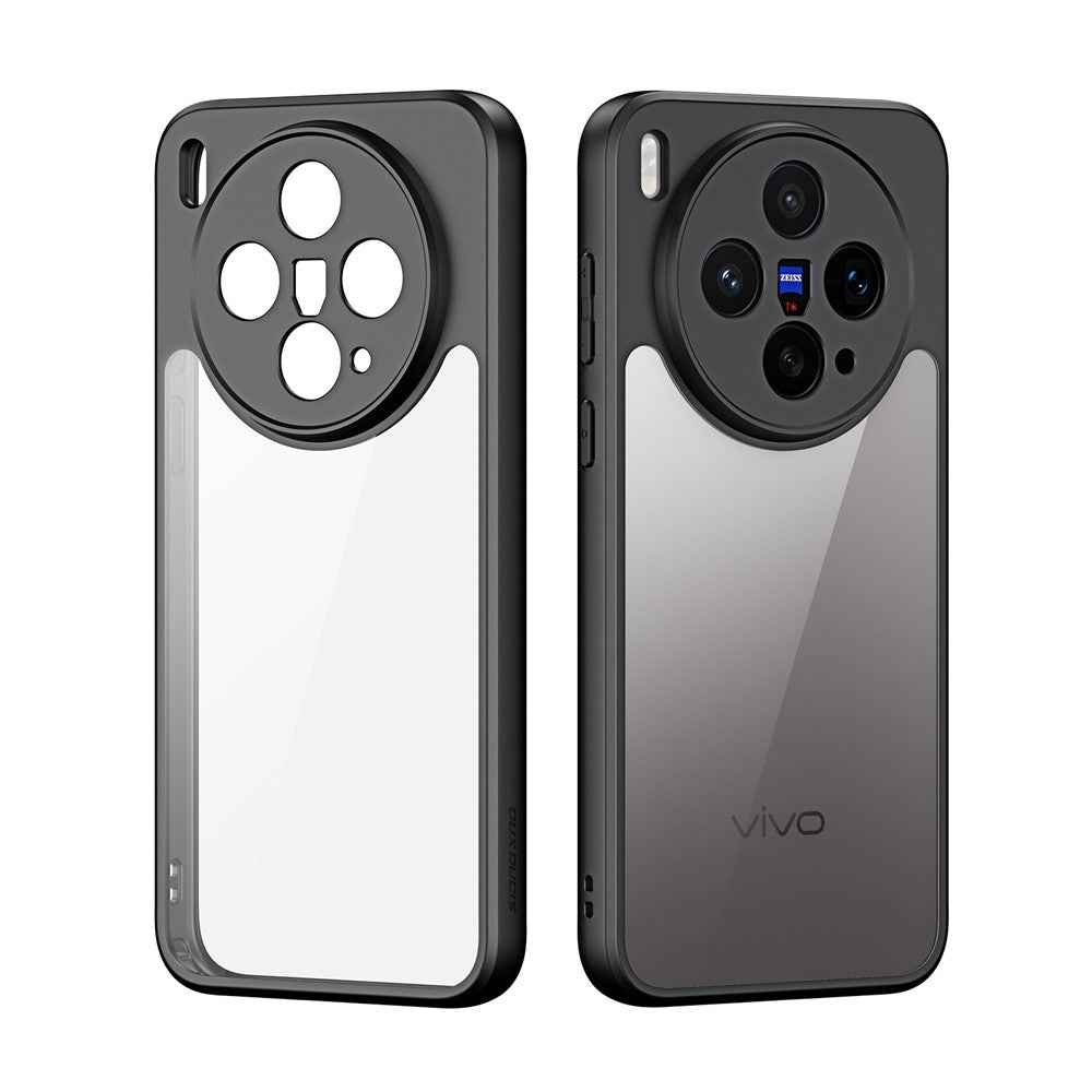 Dux Ducis For vivo X300s 5G Aimo Series PC + TPU Clear Back Phone Cover (REACH Certification) - Black