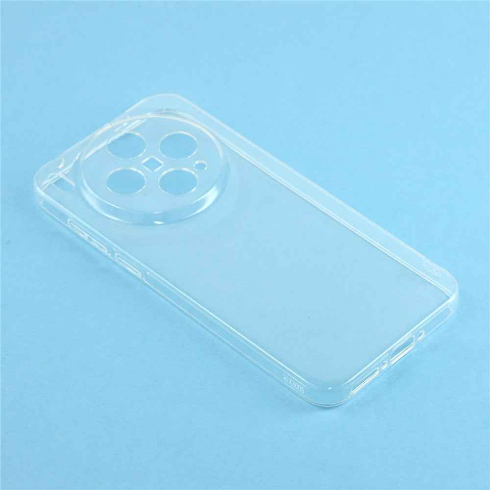 For vivo X300s 5G Back Cover Ultra Thin Flexible TPU Clear Phone Case - Transparent