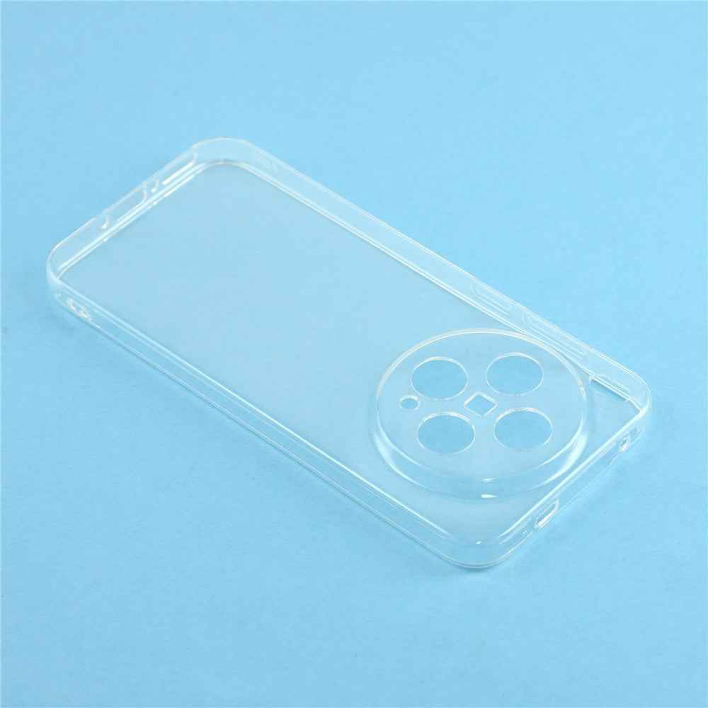 For vivo X300s 5G Back Cover Ultra Thin Flexible TPU Clear Phone Case - Transparent
