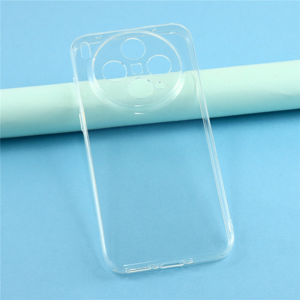 For vivo X300s 5G Back Cover Ultra Thin Flexible TPU Clear Phone Case - Transparent