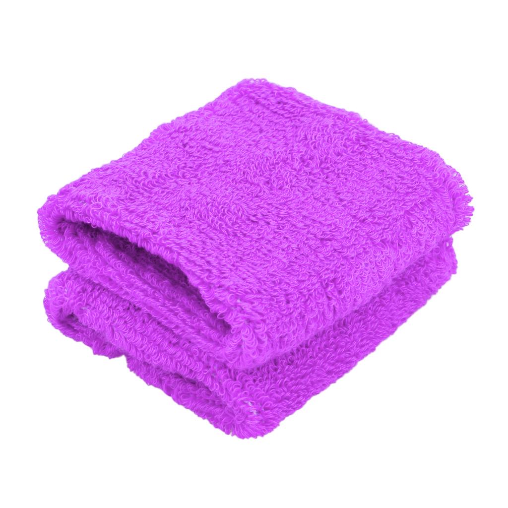 Sports Basketball Badminton Unisex Sweatbands Wristbands light violet