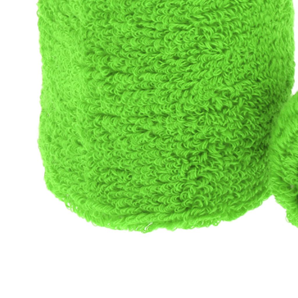 Sports Basketball Badminton Unisex Sweatbands Wristbands green