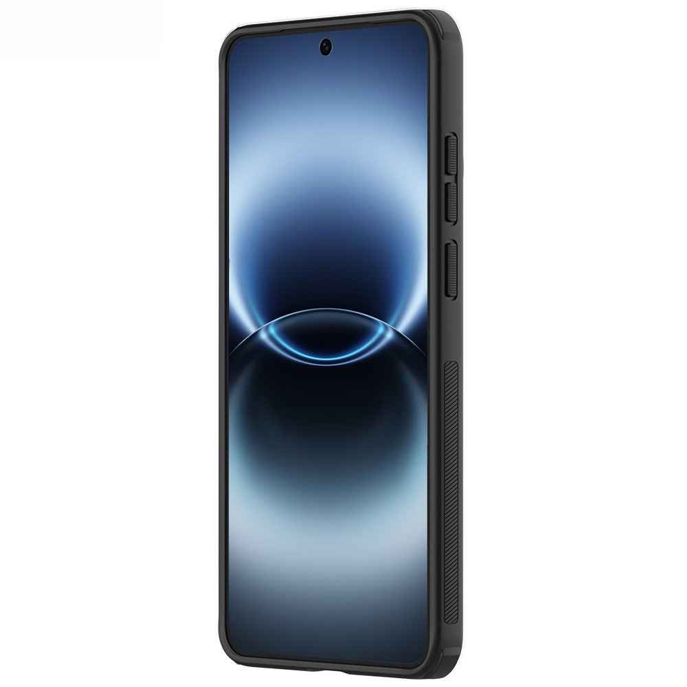 NILLKIN Super Frosted Shield Pro for vivo X300 Ultra 5G Magnetic Case PC + TPU Phone Cover - Black