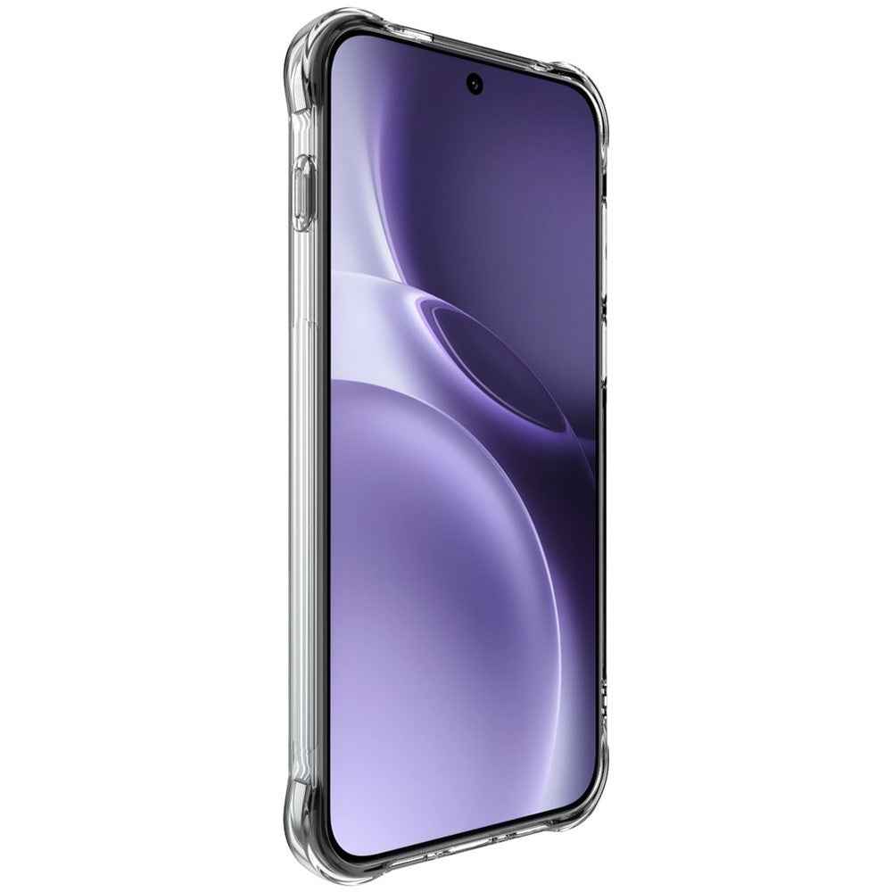 IMAK for vivo X300 Pro 5G Magnetic Case Airbag Shockproof Protection TPU Phone Cover - Transparent