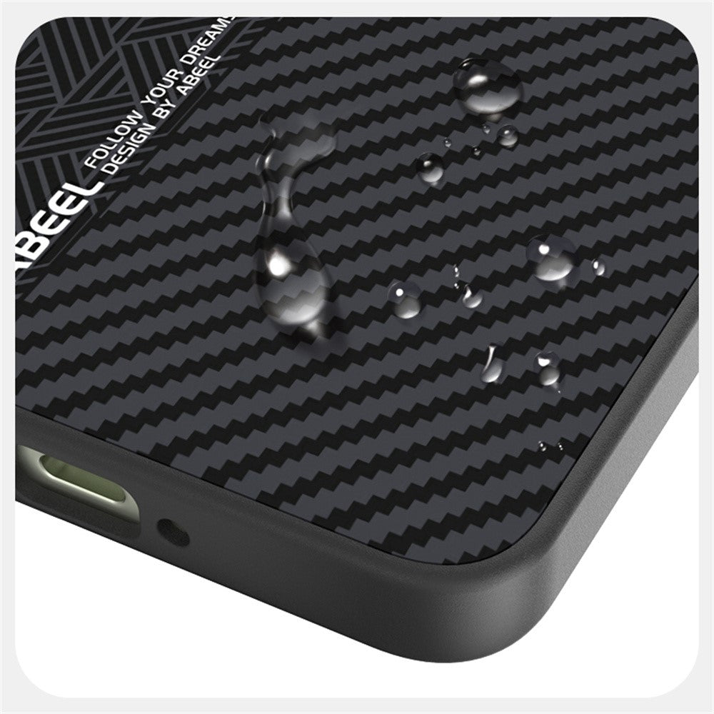 ABEEL For vivo X300 Ultra 5G Magnetic Case PC + TPU + Aluminum Alloy + PU Leather Slim Phone Back Cover - Texture 2