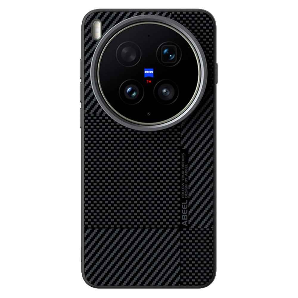 ABEEL For vivo X300 Ultra 5G Magnetic Case Ultra-thin 6D Printed Shockproof TPU PC Aluminum Alloy Leather Phone Cover - Guardian Model 2 No. 2