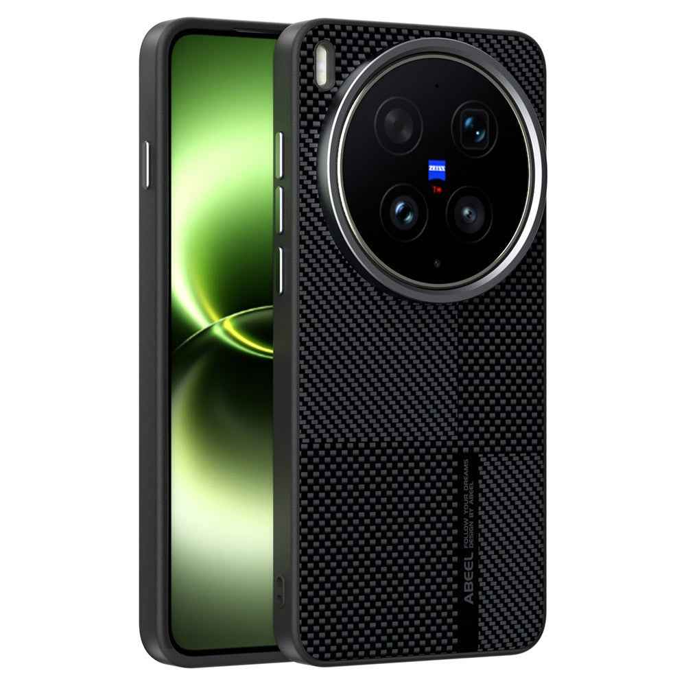 ABEEL For vivo X300 Ultra 5G Magnetic Case Ultra-thin 6D Printed Shockproof TPU PC Aluminum Alloy Leather Phone Cover - Guardian Model 2 No. 3