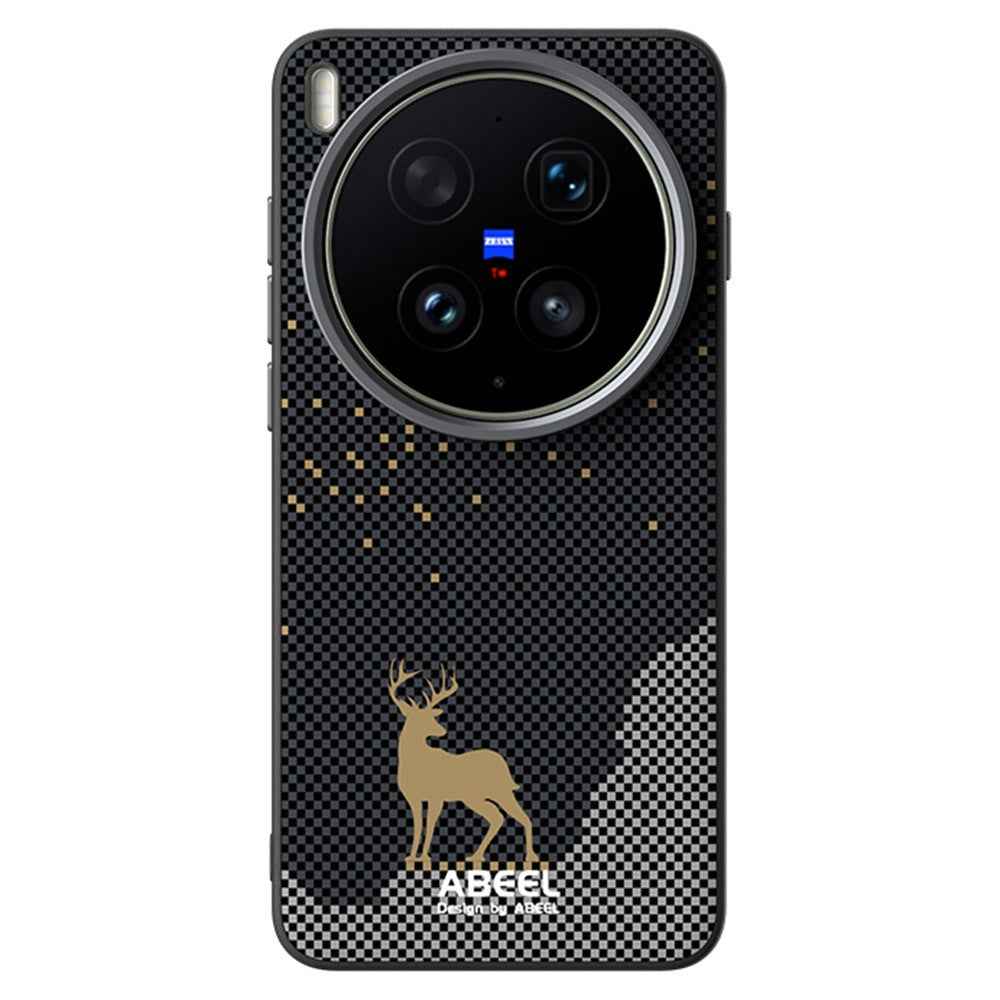 ABEEL For vivo X300 Ultra 5G Magnetic Case Ultra Slim PC TPU Phone Back Cover - Deer