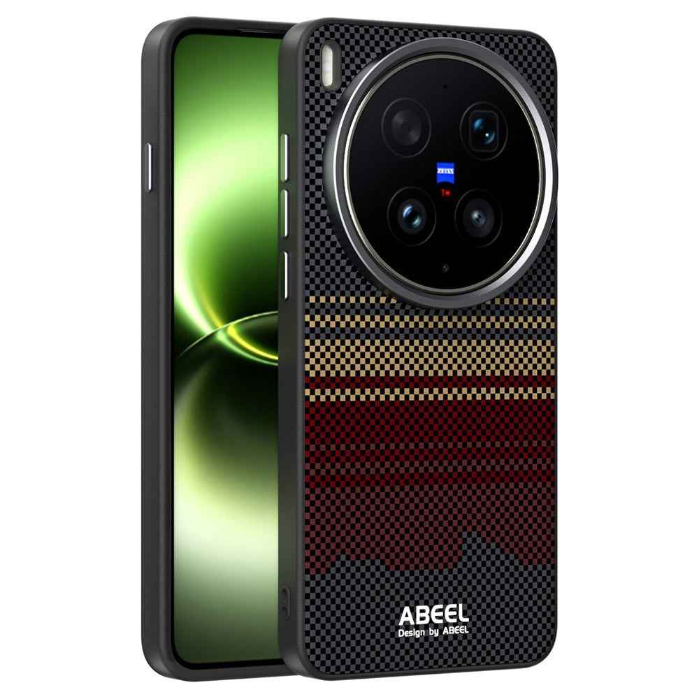 ABEEL For vivo X300 Ultra 5G Magnetic Case Ultra Slim PC TPU Phone Back Cover - Sunrise
