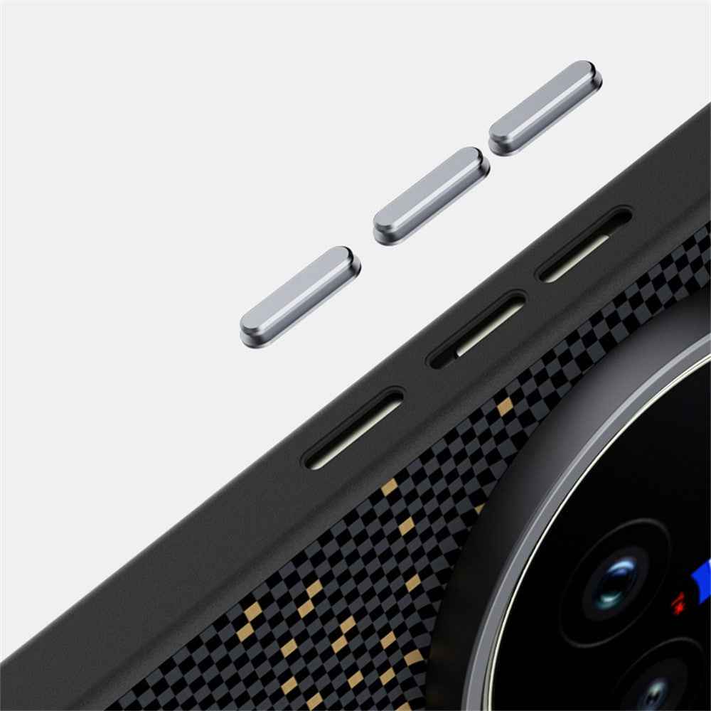 ABEEL For vivo X300 Ultra 5G Magnetic Case Ultra Slim PC TPU Phone Back Cover - The Great Wall