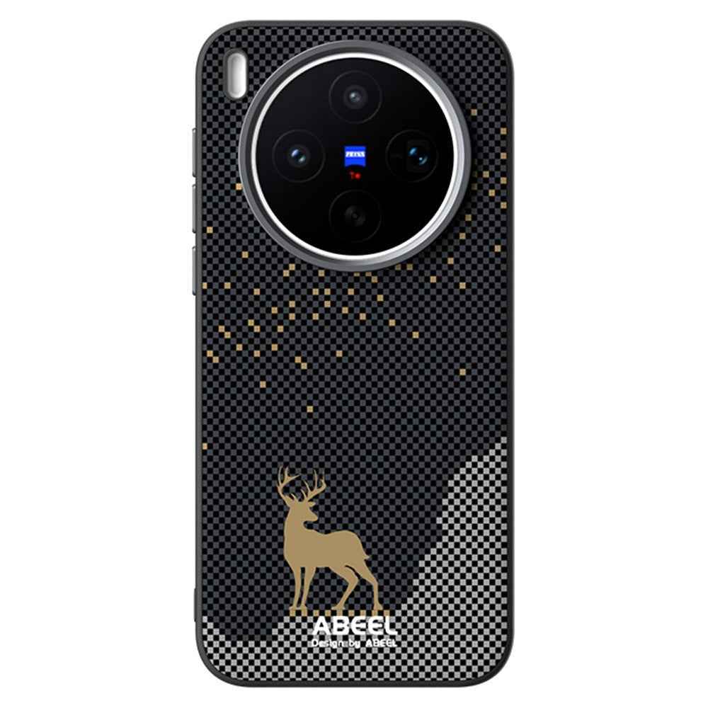 ABEEL For vivo X300s 5G Magnetic Case Ultra Slim PC TPU Phone Back Cover - Deer