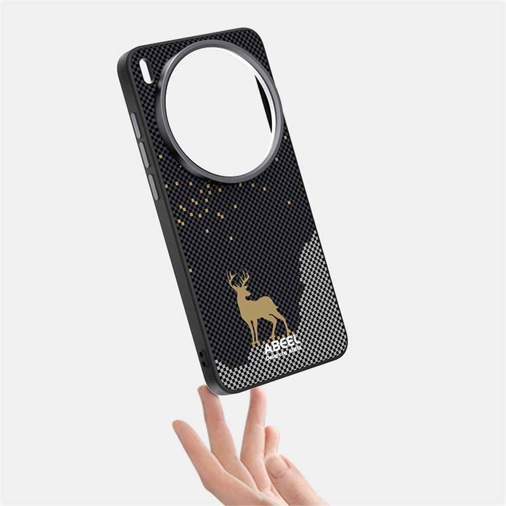 ABEEL For vivo X300s 5G Magnetic Case Ultra Slim PC TPU Phone Back Cover - The Great Wall