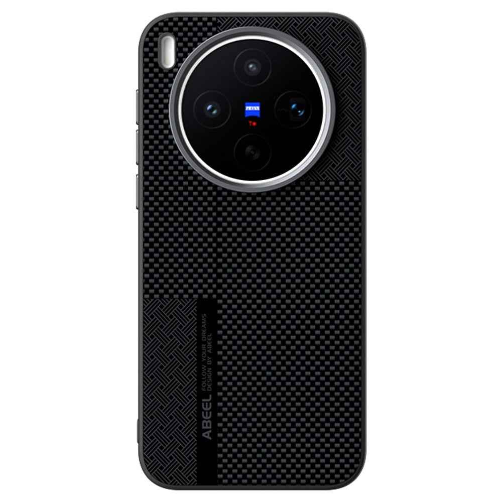 ABEEL For vivo X300s 5G Magnetic Case Ultra-thin 6D Printed Shockproof TPU PC Aluminum Alloy Leather Phone Cover - Guardian Model 2 No. 1