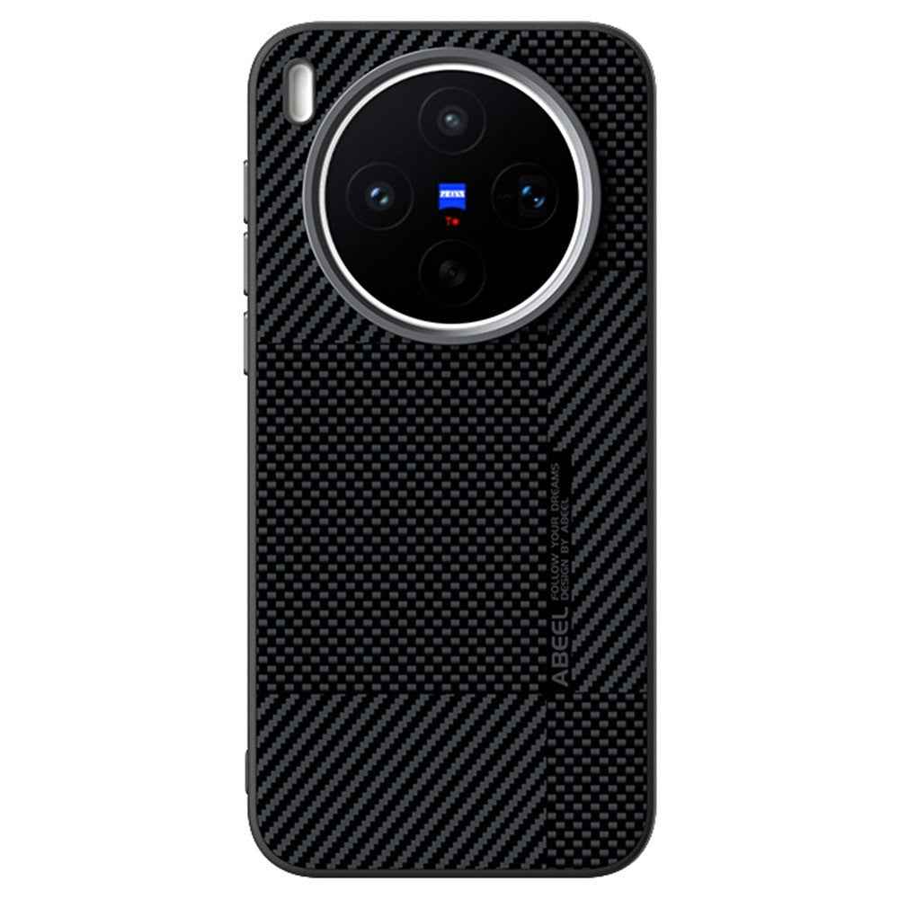 ABEEL For vivo X300s 5G Magnetic Case Ultra-thin 6D Printed Shockproof TPU PC Aluminum Alloy Leather Phone Cover - Guardian Model 2 No. 2
