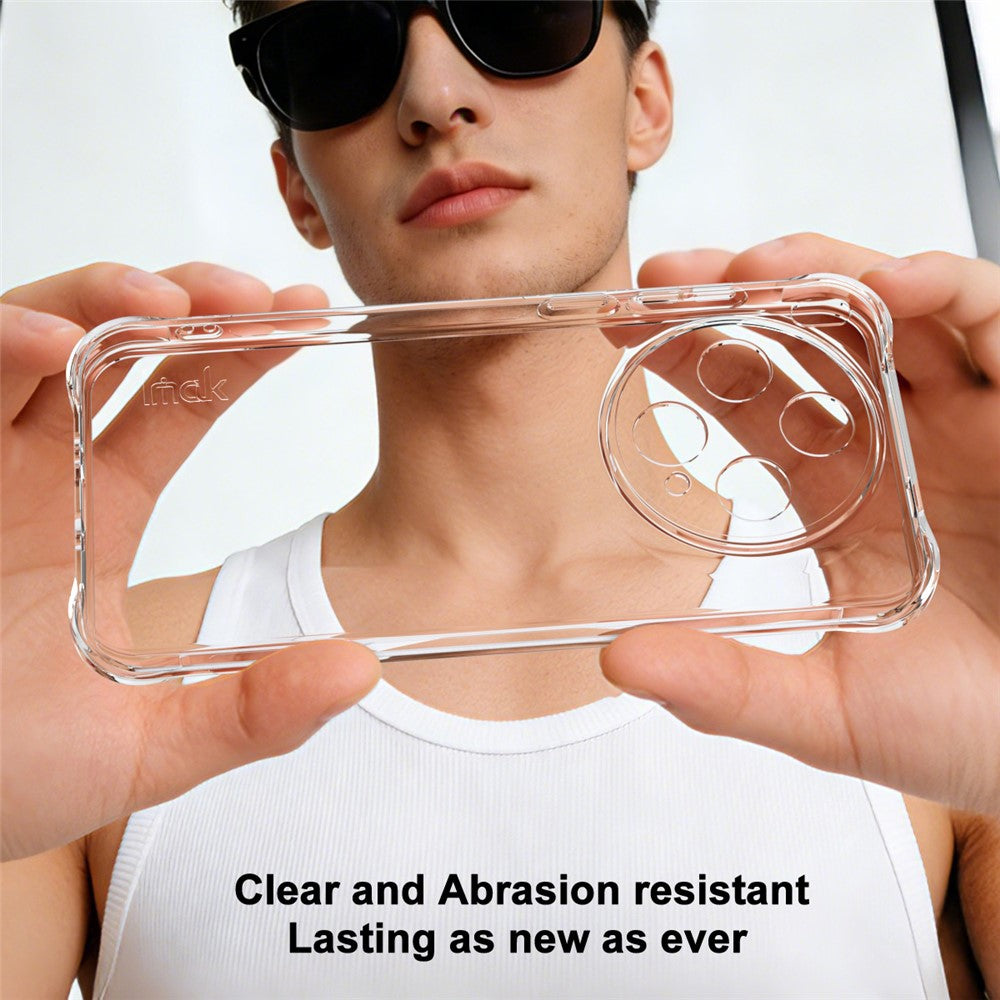 IMAK For vivo X300s 5G Case TPU Phone Cover Airbag Shockproof Protection - Transparent